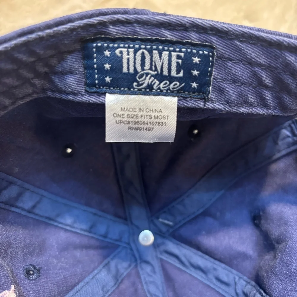 🇺🇸 NWT Kids Hat Zion National Park Blue Purple Adventure Cap Home Free Embroider